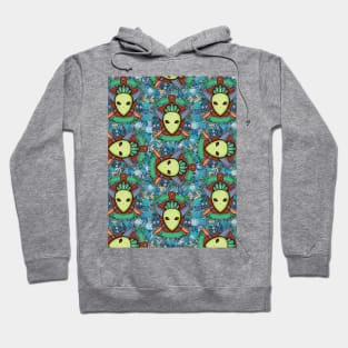 Radish and Knife Coat of Arms Hoodie